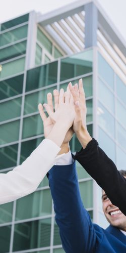 business-team-making-high-five business-team-making-high-five
